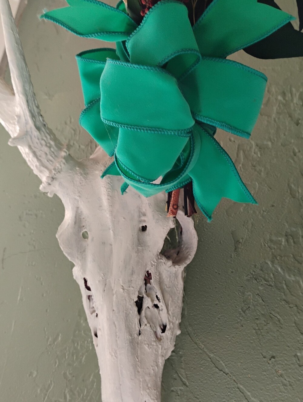 Wall art REAL clean Antlers Floral Rustic Woodsy vibe Unique FREE shipping - Picture 8 of 10